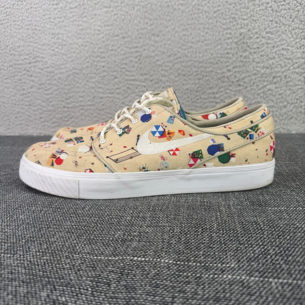 Nike SB Stefan Janoski Beach Men 9.5 Sand Clearwater 707683-917 Canvas